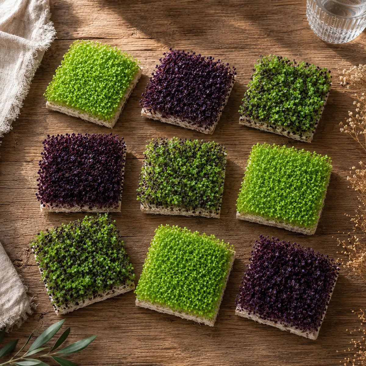 Microgreen-Pads our greenery