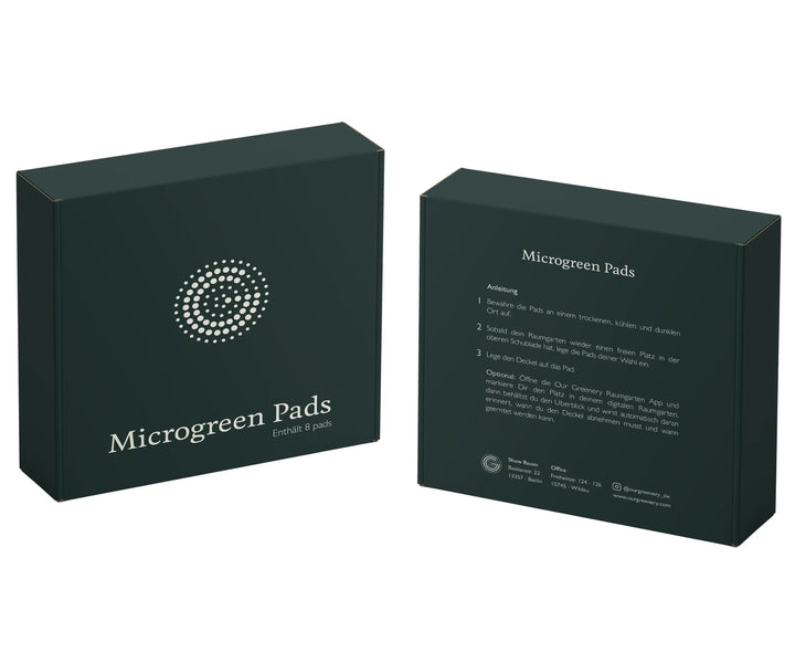 Microgreen Pads - Senf - Set 8 Stk. our greenery