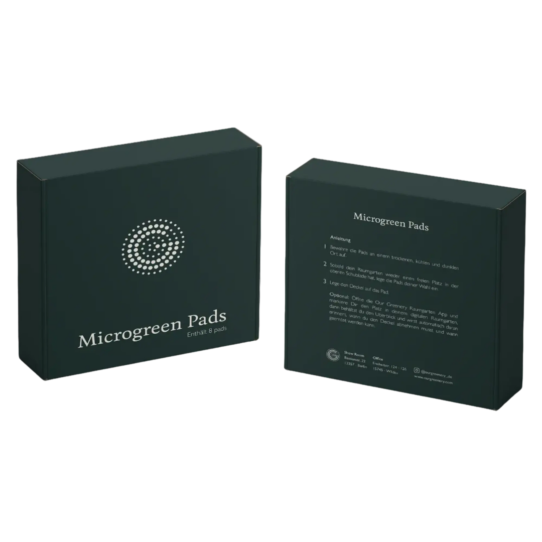 Microgreen Pads - Mix Set 8 Stk. our greenery